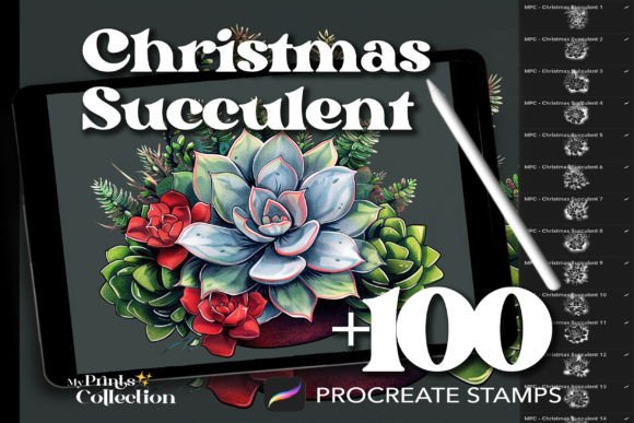 100 Procreate Christmas Succulent: A Practical Guide to Elevating Your Holiday Art