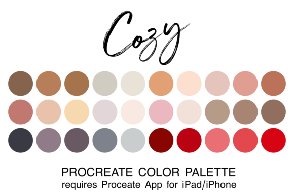 Cozy Procreate Color Palette: Elevating Your Digital Art Workflow