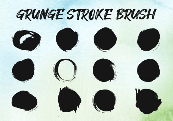 Elevate Your Design with a Handmade Watercolor Stroke Brush Set Collection