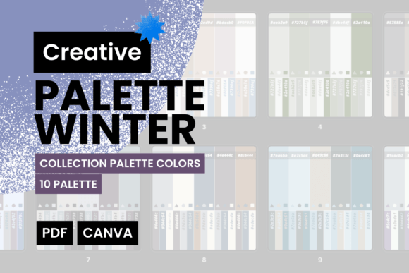 Mastering the Seasonal Shift: How PALETTE WINTER - 10 Combinations Colors Defines Modern Brand Identity