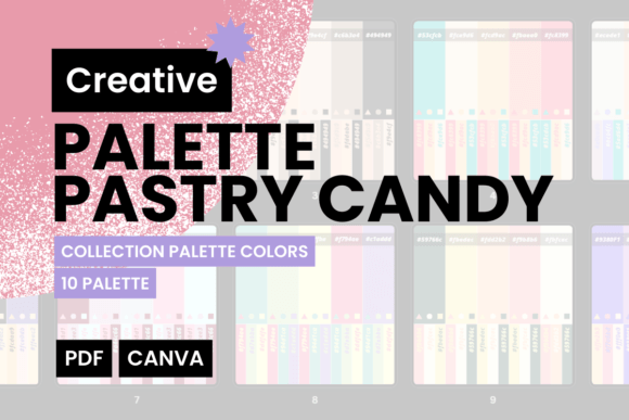 PALETTE PASTRY - 10 Combinations Colors: A Practical Evaluation