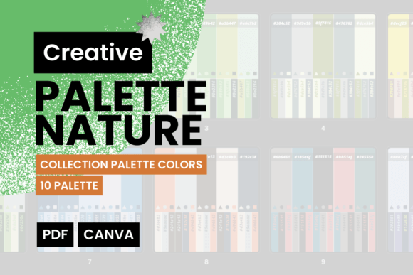 Unlocking the Power of PALETTE NATURE: 10 Combinations Colors for Your Next Design