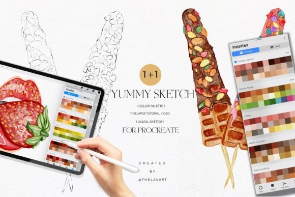Waffles Sketch Color Palette: A Practical Guide for Better Digital Art
