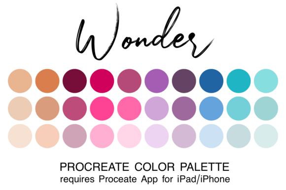 Wonder Procreate Color Palette: Elevate Your Digital Art with Curated Romance